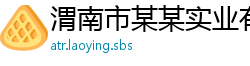 渭南市某某实业有限公司